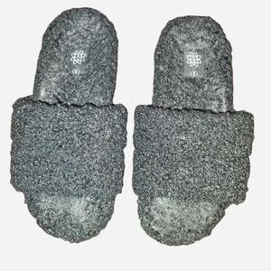 Serra Charcoal Gray Women's Slippers